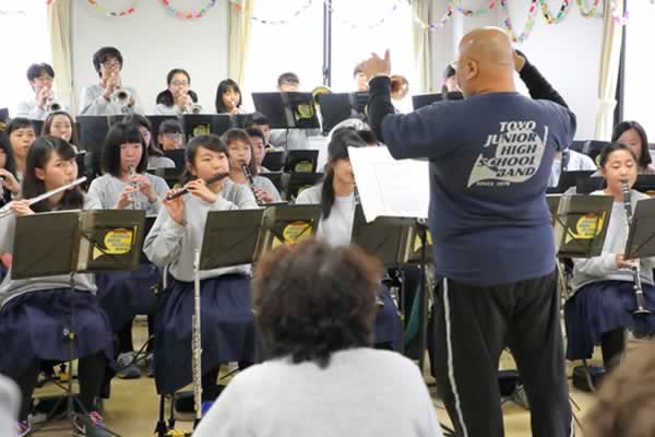 吹奏楽部による演奏会