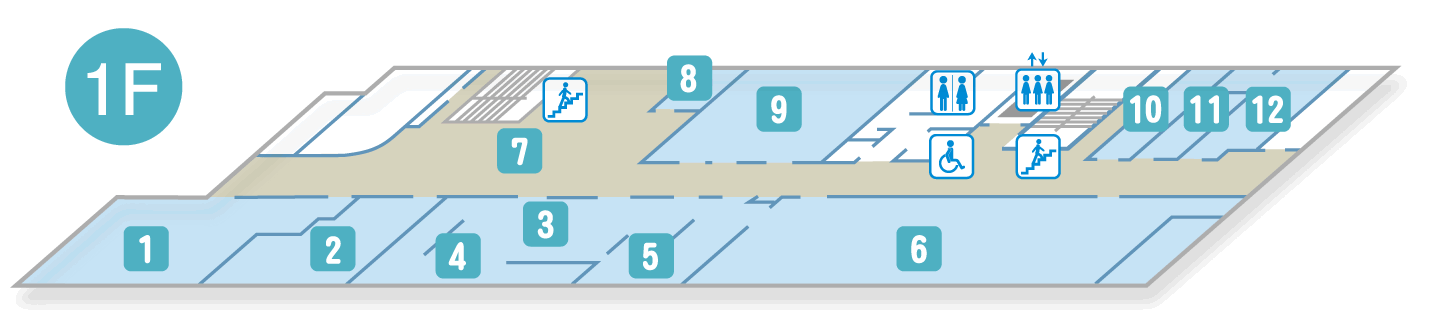 一階フロアマップ