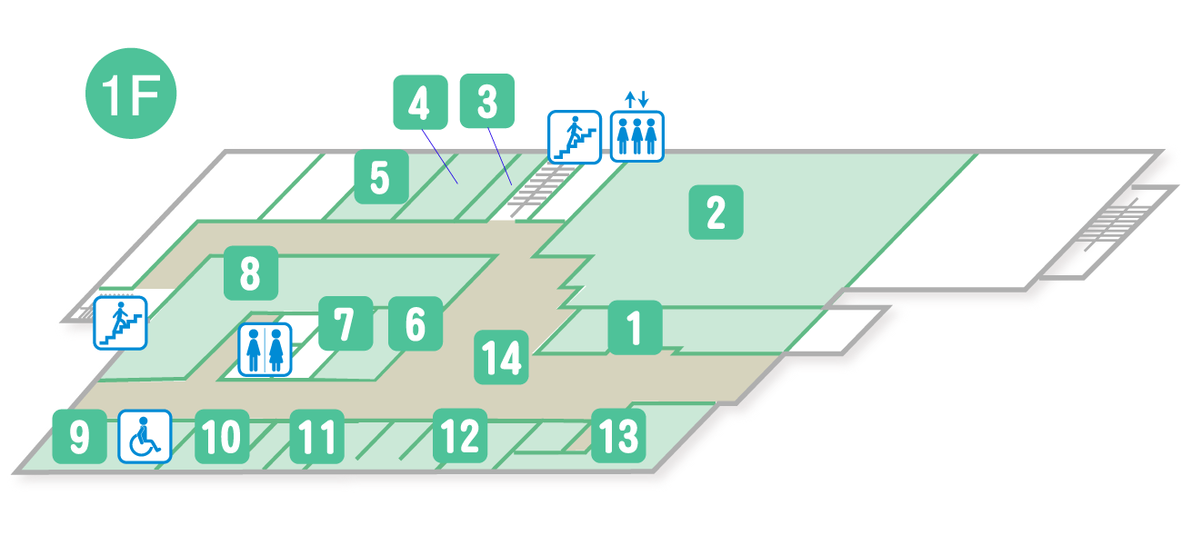 一階フロアマップ